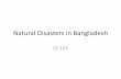 Natural Disasters in Bangladesh - UAP