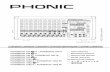 POWERPOD 1082 PLUS - Phonic