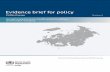 Evidence brief for policy - WHO/Europe Intranet | News