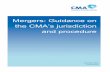 Mergers: Guidance on the CMA’s jurisdiction and procedure
