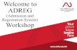 (Admission and Registration System) Workshop