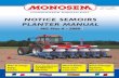 NOTICE SEMOIRS PLANTER MANUAL NG Plus 4 - 2009 - MONOSEM