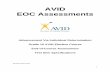 AVID EOC Assessments