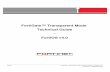 FortiGate™ Transparent Mode Technical Guide FortiOS v4