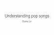 Understanding pop songs - MusicParsed