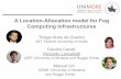 Computing Infrastructures A Location-Allocation model for ...