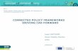 CONNECTED POLICY FRAMEWORKS DRIVING CAD FORWARD