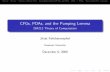 CFGs, PDAs, and the Pumping Lemma