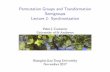 Permutation Groups and Transformation Semigroups Lecture 2 ...