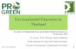 Environmental Education in Thailand