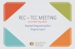 REC TCC MEETING - Home | SSATP