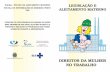 Folder Legislação Direitos da Mulher - Ribeirão Preto