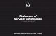 Statement of Service Performance - Sustainable Coastlines