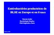 Entérobactéries productrices de BLSE en Europe et en France
