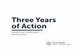 Three Years of Action - Mayor Jenny A. Durkan