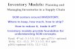 Inventory Models: Planning and Managing Inventories in a ...
