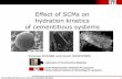 Effect of SCMs on hydration kinetics of cementitious systems
