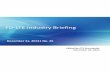 TD-LTE Industry Briefing - GTI
