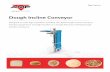 Dough Incline Conveyor - AMF