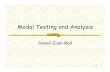 Modal Testing and Analysis