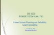 EEM 3230 POWER SYSTEM ANALYSIS
