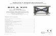 B25 X25 FDA Manual - Blagdon Pump