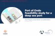 Port of Ondo Feasibility study for a deep sea port