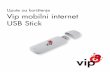 Upute za korištenje Vip mobilni internet USB Stick