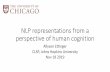NLP representations from a perspective of human cognition
