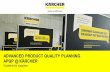 Advanced Product quality Planning - APQP @ Kärcher