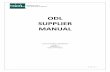 ODL SUPPLIER MANUAL