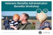 Veterans Benefits Administration Benefits Workshop