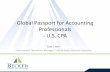 Global Passport for Accounting Professionals - U.S. CPA