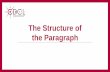 The Structure of the Paragraph - UPRRP