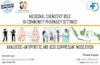 MEDICINAL CHEMISTRY ROLE IN COMMUNITY PHARMACY …