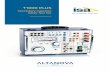 Secondary Injection Relay Test Set - Altanova Group