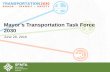 Mayor’s Transportation Task Force 2030