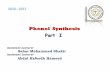 Phenol Synthesis Part I - copharm.uobaghdad.edu.iq