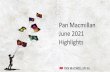 Pan Macmillan June 2021 Highlights