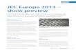PREVIEW JEC Europe 2013 – show preview - Materials Today