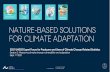 NATURE-BASED SOLUTIONS FOR CLIMATE ADAPTATION