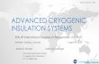 ADVANCED CRYOGENIC INSULATION SYSTEMS
