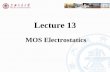 Lec8 MOS Electrostatics - hsic.sjtu.edu.cn