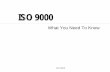 ISO 9000 - Gnomio