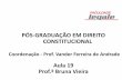Aula 19 Prof.ª Bruna Vieira - Faculdade Legale