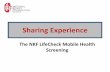 The NKF LifeCheck Mobile Health Screening