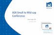 ASX Small to Mid-cap Conference