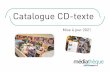 Catalogue CD-texte - Mediatheque de Saint-Priest