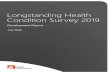 Longstanding Health Condition Survey 2019