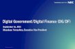 Digital Government/Digital Finance (DG/DF)